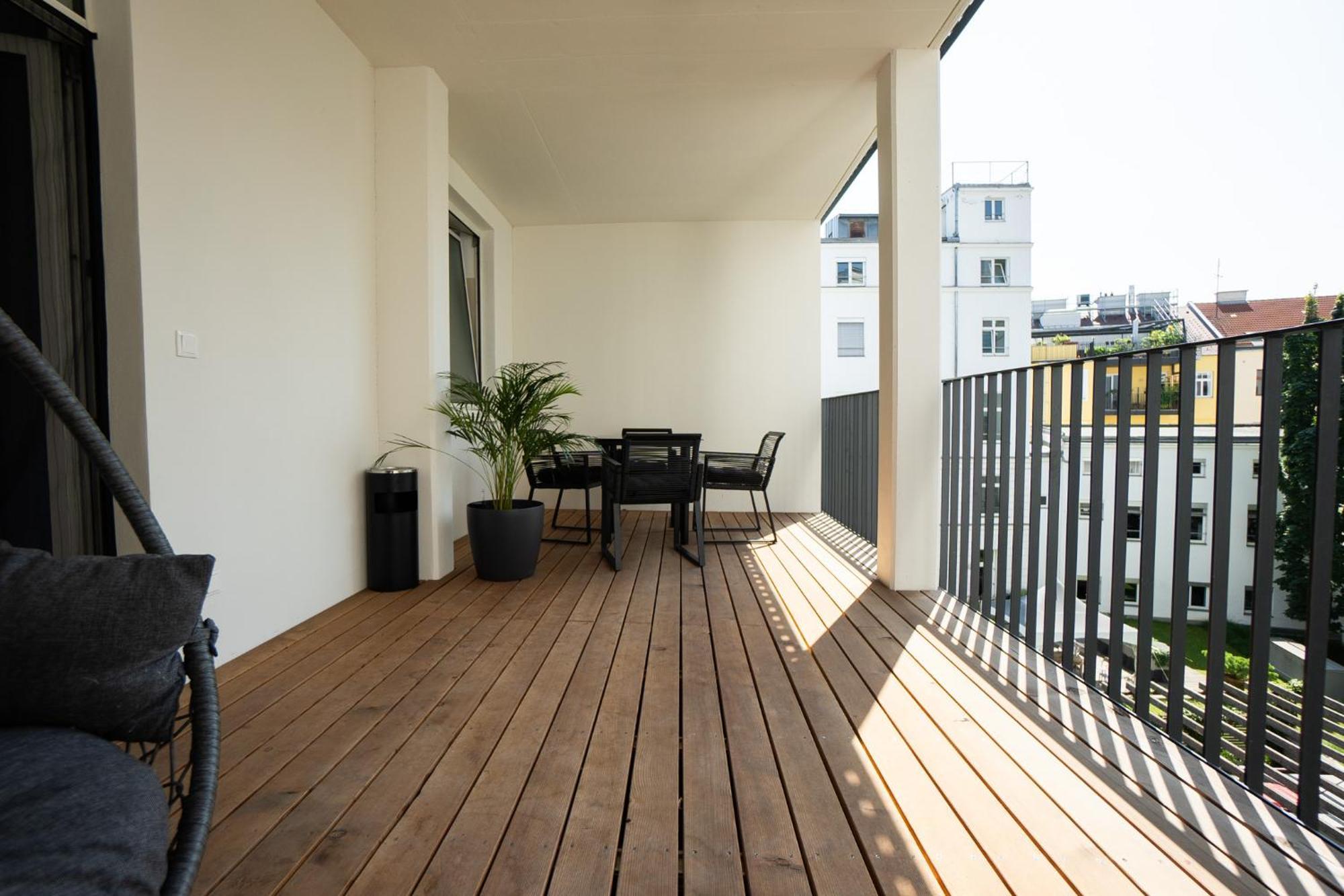 Bright Stylish Apartment With A Huge Terrace In A Top Location Wien Exteriör bild