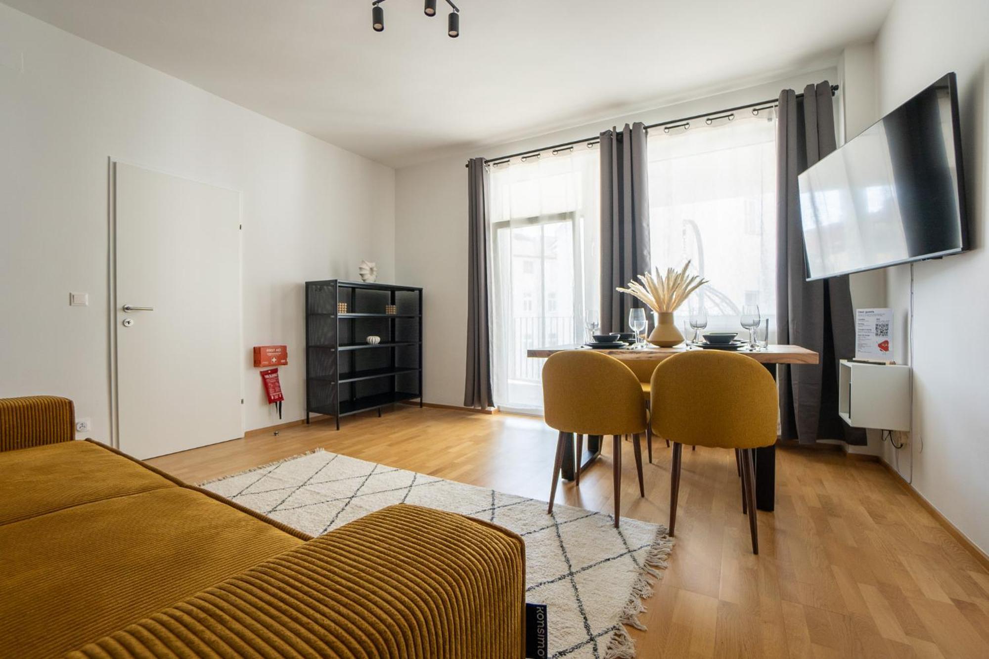 Bright Stylish Apartment With A Huge Terrace In A Top Location Wien Exteriör bild